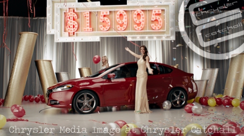 Frame from “How to Change Cars Forever”, Dodge Dart's first commercial